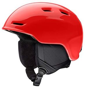 Smith Zoom JR Unisex Kids Skihelm Rood, YOUTH SMALL (48-53)