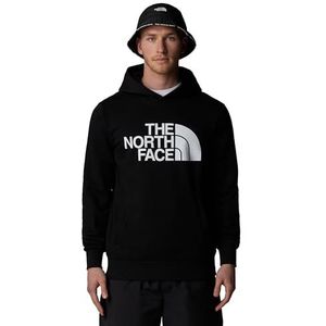 The North Face Men's Half Dome Hoodie - Pull et pull à capuche pour hommes - Sweat à capuche graphique pour la randonnée, le camping et la marche - TNF Black - S