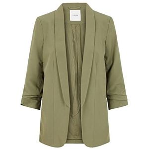 PIECES Pcbosella 3/4 Blazer Noos Damesblazer (1 stuk), korstmos groen