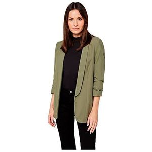 PIECES Pcboss 3/4 Blazer Noos Damesblazer (1 stuk), Groen (Deep Lichen Green)