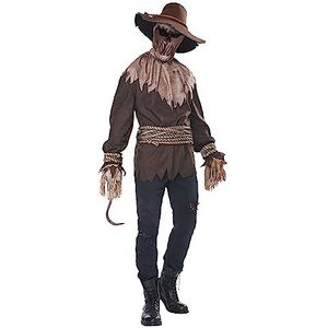 California Costumes Cornfield Killer kostuum voor heren, volwassenen, bruin, S-M, Bruin