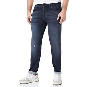 BOSS Taber BC-SP-1 Jeans voor heren, stretch denim, gebreid, Blauw