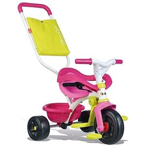 Smoby Be Fun Comfort - Driewieler - Roze - Afmeting : 69,5 x 52 x 52 cm