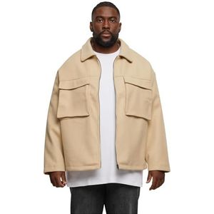 Urban Classics Big Pocket Jacket voor heren, nat zand