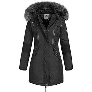 Geographical Norway Coraly Parka dames, zwart.