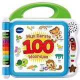 Vtech 80-601542 Mijn Eerste 100 Woordjes, Plastic, Voor Jongens En Meisjes, Van 1 Tot 4 Jaar, Nederlands Gesproken En Geschreven, Meerkleurig, 6.5 x 27.9 x 30 cm