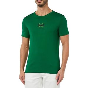 United Colors of Benetton T-shirt met korte mouwen voor heren, Okergeel 0d6