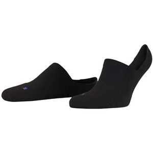 FALKE Unisex Cool Kick onzichtbare sokken ademend sneldrogend duurzaam functioneel garen hoge hals voetbescherming zool gesp verstevigend effect 1 paar, Zwart (Black 3000) - Eco-vriendelijk