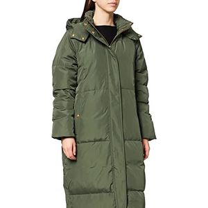 Noa Noa dames outdoor mantel dik, Leger Groen