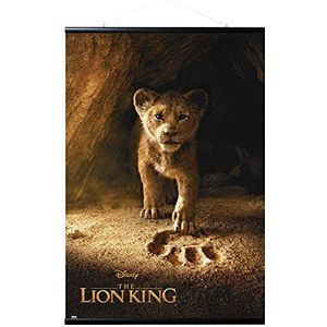 Erik - poster en bevestigingsset | Disney Koning van de Leeuwen, 61 x 91,5 cm