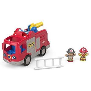 Fisher-Price Little People FPV33 brandweerhulp, babyspeelgoed 1 jaar (mattel FPV3)