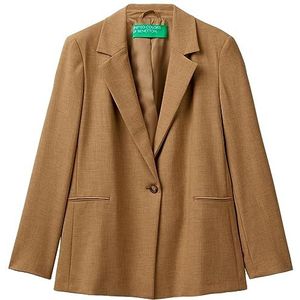 United Colors of Benetton Veste 2962DW00H, beige 94A, 40 femme, Beige 94a, 36