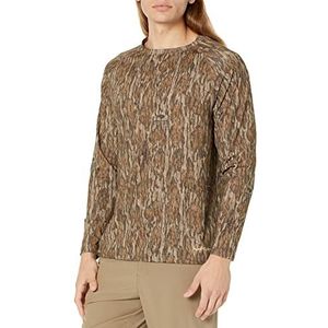 Mossy Oak Jacht shirt voor heren, lange mouwen, camouflage, bottomland