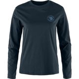 Fjällräven 1960 Logo T-shirt Ls W Dames T-shirt (1 stuk), Dark Navy., L