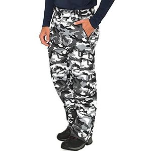 Arctix Heren Sneeuwsport Cargo Broek A6 Camouflage zwart M (81-84cm x 81cm L), A6 Camouflage Zwart