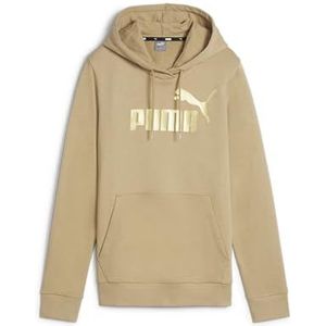 PUMA ESS+ Metallic Logo Hoodie TR Sweatshirt voor dames