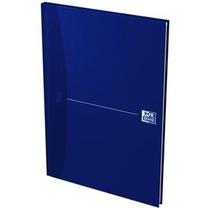 Oxford 353002351 brochureschrift A4, gelinieerd, blauw