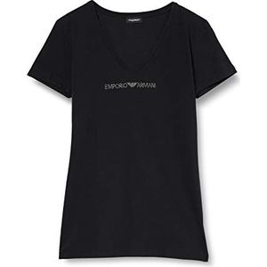 Emporio Armani t-shirt dames, zwart.