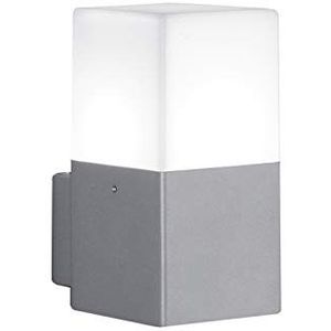 Trio Leuchten LED-buitenwandlamp / aluminium / inclusief E14 LED / hoogte 17 cm / 4 W / buitenlamp / titanium 220060187