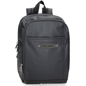 Pepe Jeans Hatfield Bagage- Sac de messager Homme, Noir, Taille unique, Sac à dos PC