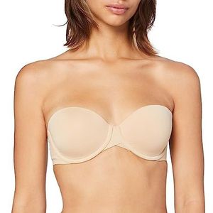 Calvin Klein Strapless met lichte voering voor dames (1 stuk), NUDE