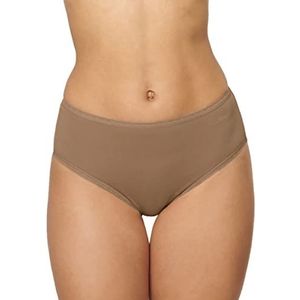 Sloggi Women GO High waist (2-pack) - dames slip - bruin - Maat: XS