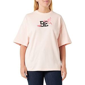 United Colors of Benetton T-shirt 3bl0d103w dames T-shirt (1 stuk), Pastel roze 26p