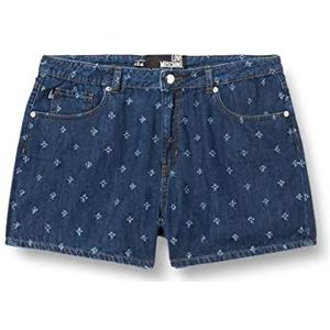 Love Moschino Shorts Casual Shorts Dames, Donkerblauw denim