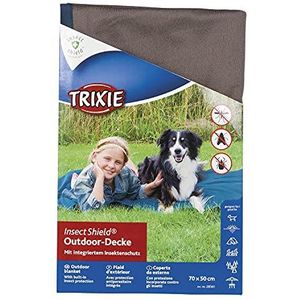 Trixie Insect Shield Hondendeken voor buiten, 70 x 50 cm, taupe