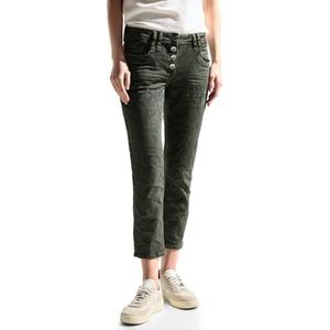 Cecil B377452 Casual Jeans 7/8 Dames, Sterke kaki