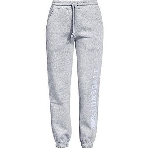 Lonsdale Pittentrail dames sweatbroek, Marl Grey Light/Pastel Blue, XS, Marl Grey Light/Pastel Blauw