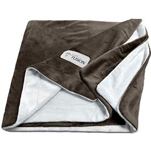 PetFusion Premium zachte micropluche deken voor honden en katten, machinewasbaar, maat L (135 cm x 112 cm)