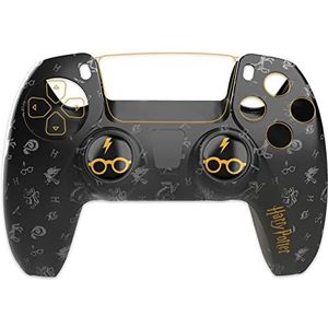 Freaks and Geeks Harry Potter-Coque Silicone + grips pour Manette PS5 - Noir