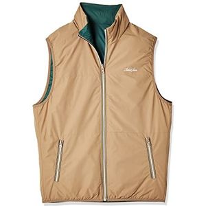 JACK & JONES Jorpaul Tons Omkeerbare Body Vest voor heren, Tijgeroog.