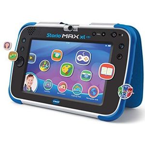 VTech - Storio Max XL 2.0, 7 inch multifunctioneel educatief tablet, speciaal voor kinderen, 180° camera voor foto's en selfies, video's, games, bioscoop, verhalen, blauw, ESP-versie