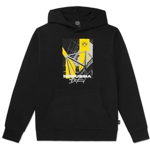 Borussia Dortmund Bvb Borussia Dortmund Matchday Hoodie, zwart, uniseks, 1 stuk