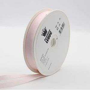 Leduc 20 meter biaisy katoen - 30 verschillende kleuren - voor dubbellaags naaien 8 + 20 + 8 mm Italiaanse kwaliteit Light Pink 5517