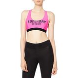 Superdry Dames Crop Top Logo Bikini Set, Clematis