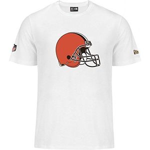 New Era Cleveland Browns NFL Team Logo T-Shirt wit, wit/lichtbruin
