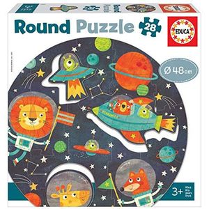 Weltraum - ronde puzzel (puzzel)