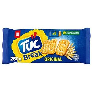 TUC Break hartige koekjes 8 zakjes 250 g