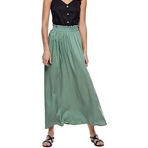 ONLY Onlvenedig Paperbag Long Skirt Wvn Noos dames Rok, groen (Chinoise groen)., L