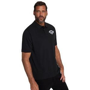 JP 1880 Flexnamic poloshirt voor heren, zwart.