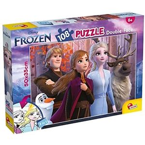 Lisciani spelletjes - Disney puzzel DF Plus 108 Frozen 2, kleur, 91614