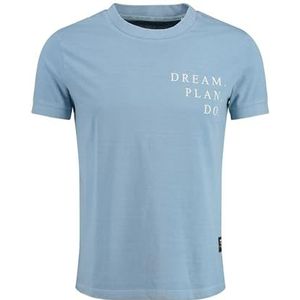 KEYLARGO MT PLAN Round T-shirts pour homme, Bleu glacier (1236), XL