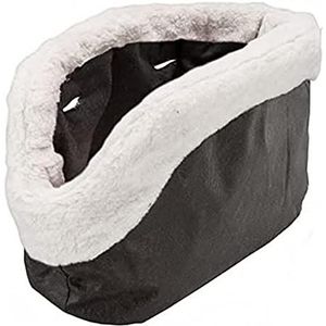 Ferplast Warme deken voor With-Me tas voor buiten, pluche, 2 kleuren, 21,5 x 43,5 x 27 cm