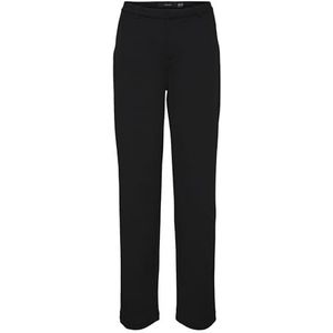 Vero Moda Vmzamira Mr Slim rechte broek, zwart, M, grote dames, zwart.