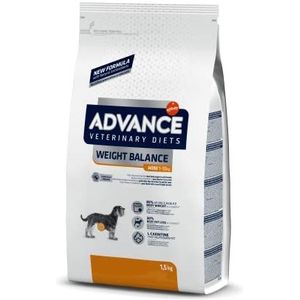 Advance Veterinary Diets Weight Balance Mini-voer voor volwassen honden met problemen met overgewicht van kleine rassen - 1,5 kg