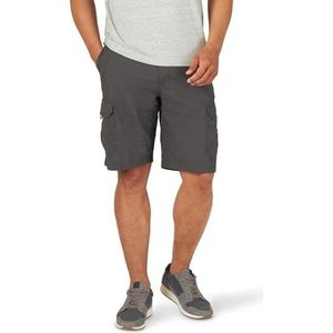 Lee Extreme Motion Crossroad cargoshorts voor heren, Antraciet
