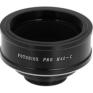 Fotodiox Pro Lens Mount Adapter compatibel met M42 Type 2 en Select Type 1 Lens to C-Mount Camera's